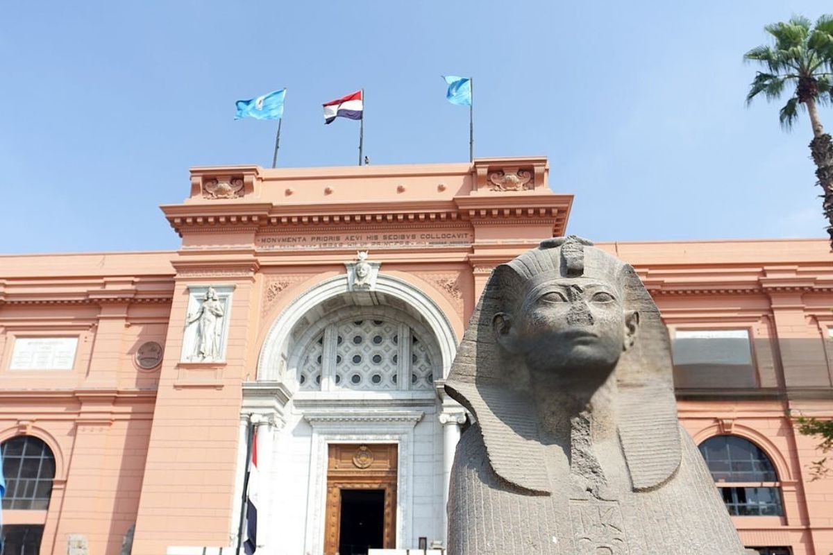 The Egyptian Museum in Cairo featuring ancient artifacts statues and treasures from Egypt’s rich history